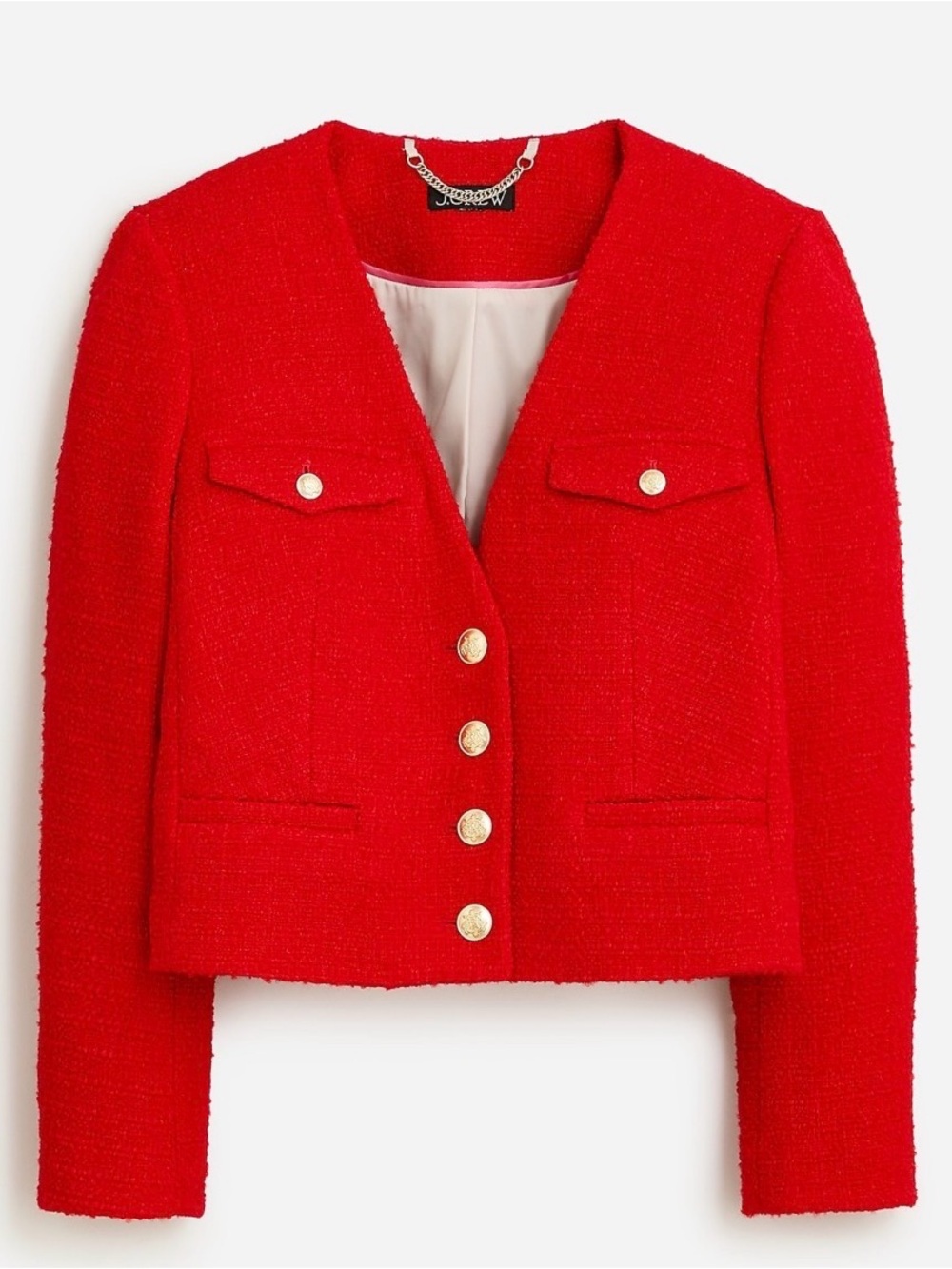 J Crew Lady Jacket in Maritime Tweed